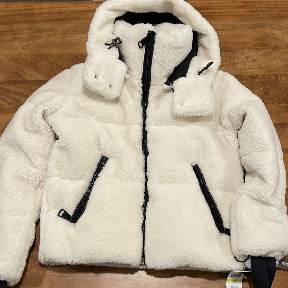 Beautiful brand new Sam New York  Sherpa jacket
